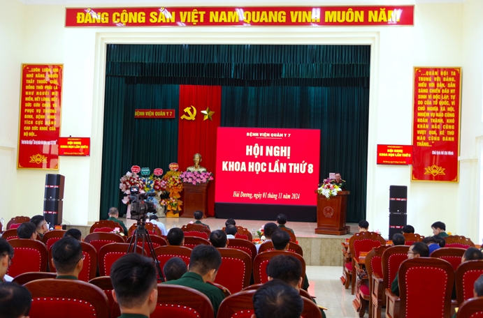 Hội nghị khoa học lần thứ 8 năm 2024 của Bệnh viện quân y 7