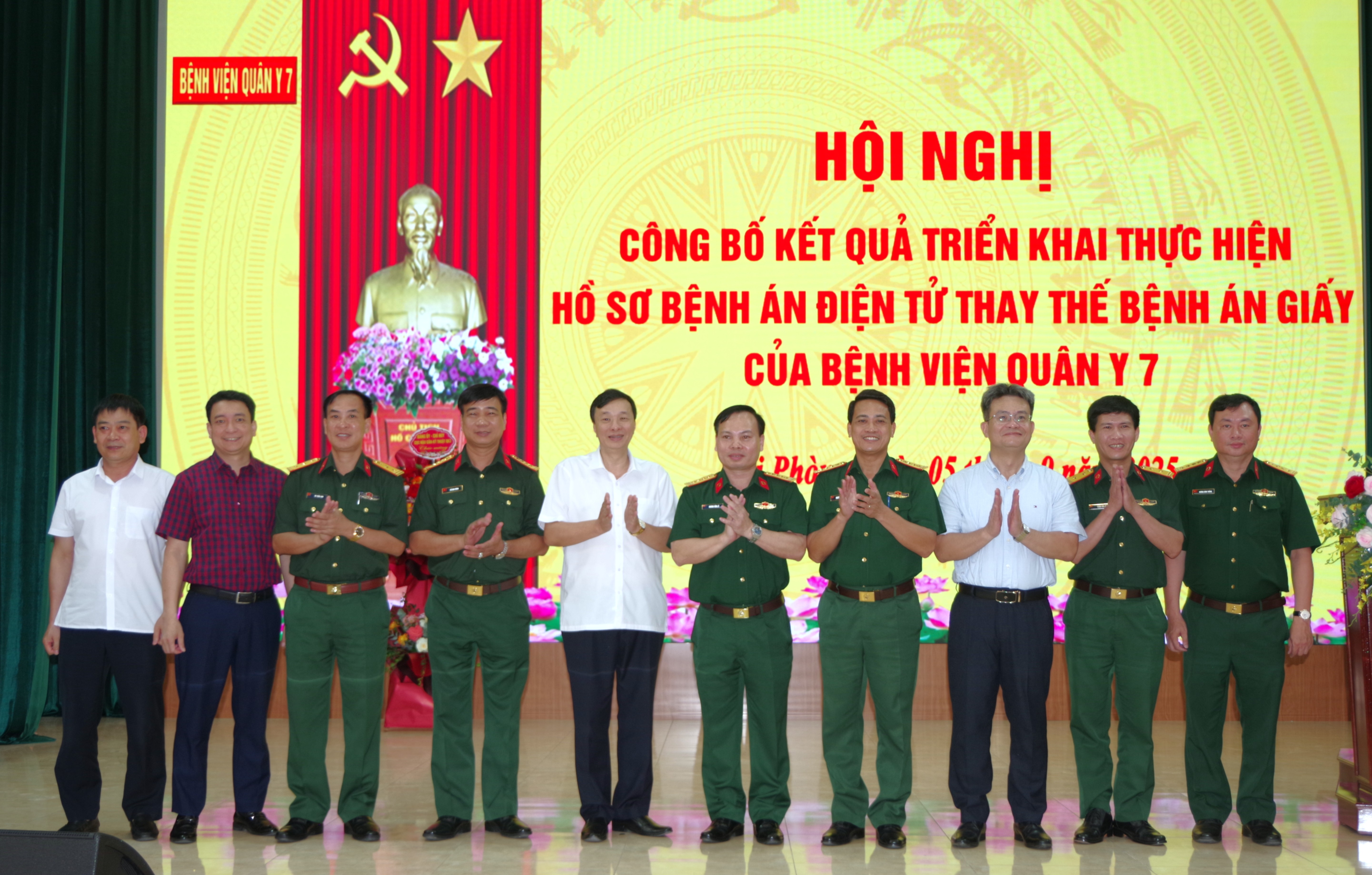 Bệnh viện Quân y 7 công bố triển khai bệnh án điện tử