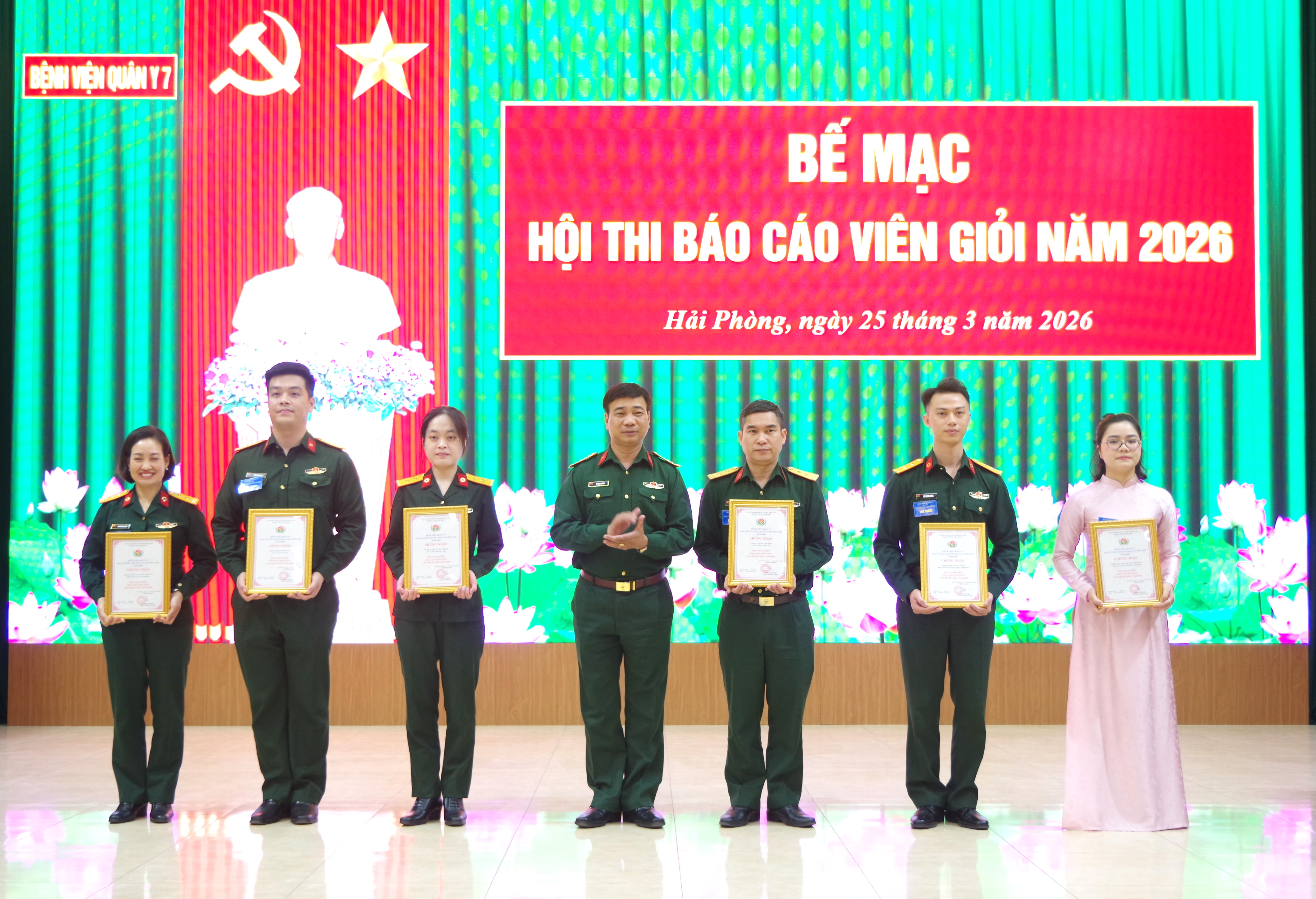 Bệnh viện Quân y 7 tổ chức Hội thi báo cáo viên giỏi năm 2026