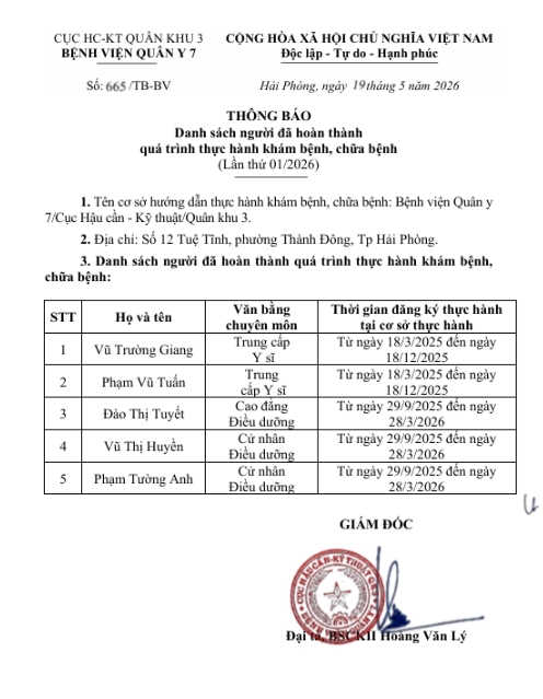 Thông báo